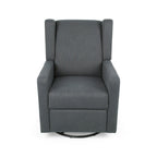 Fauteuil inclinable pivotant et coulissant, chaise réglable avec rembourrage moelleux