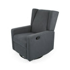 Fauteuil inclinable pivotant et coulissant, chaise réglable avec rembourrage moelleux