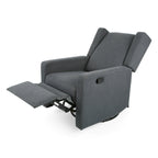 Fauteuil inclinable pivotant et coulissant, chaise réglable avec rembourrage moelleux