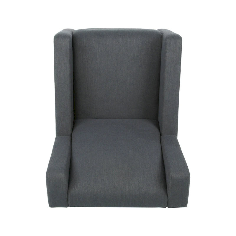 Fauteuil inclinable pivotant et coulissant, chaise réglable avec rembourrage moelleux