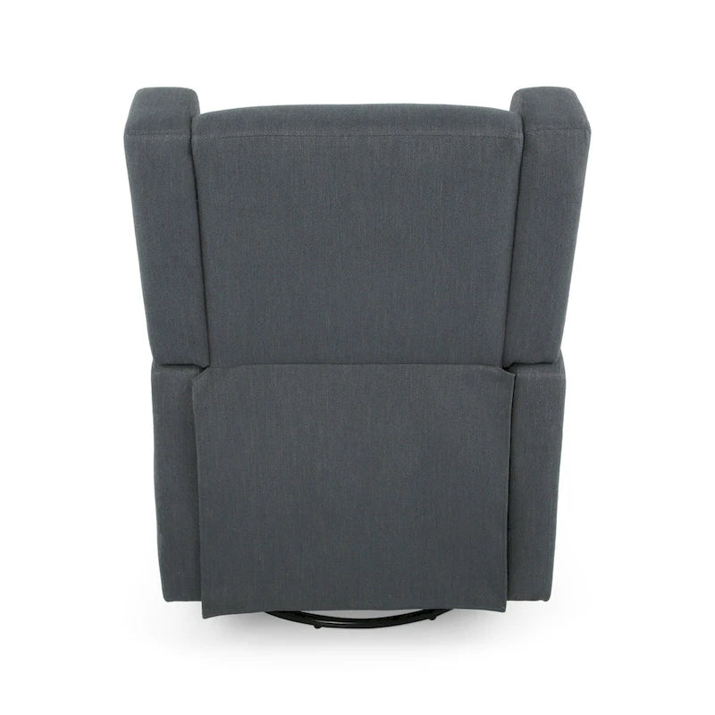 Fauteuil inclinable pivotant et coulissant, chaise réglable avec rembourrage moelleux