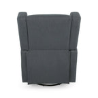 Fauteuil inclinable pivotant et coulissant, chaise réglable avec rembourrage moelleux