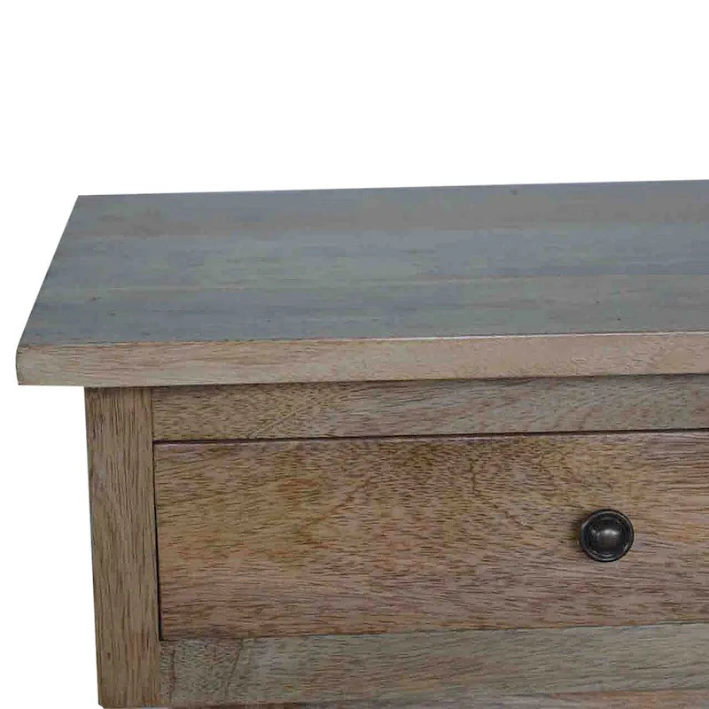 Console de couloir en chêne à 2 tiroirs
