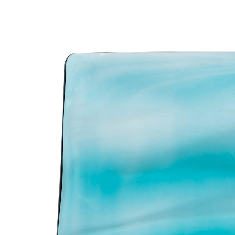 Chaise de salle à manger en acrylique Astor avec pieds chromés (lot de 2) Chaise d'appoint moderne