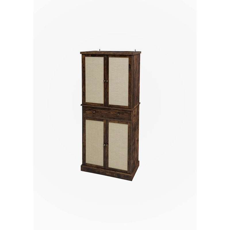 Meuble bas 4 portes 1 tiroir