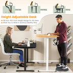 Bureau électrique assis-debout réglable