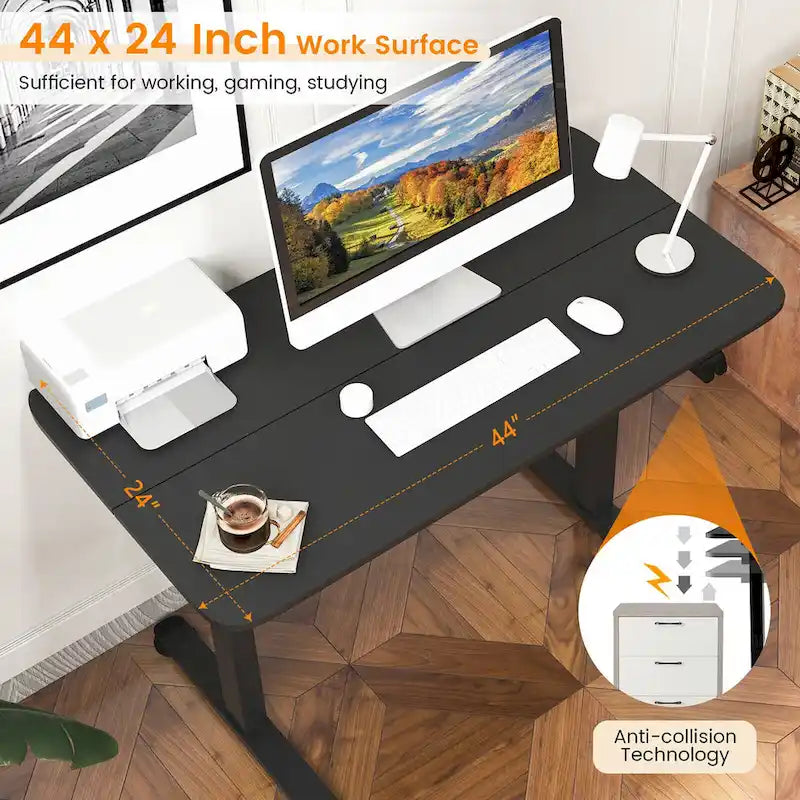 Bureau électrique assis-debout réglable