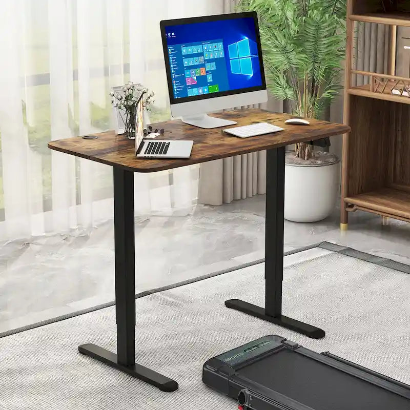 Bureau électrique assis-debout réglable