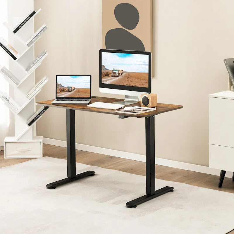 Bureau électrique assis-debout réglable