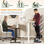 Bureau électrique assis-debout réglable
