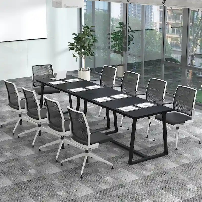 63 Grande table à manger pour 4 à 6 personnes avec métal robuste - Voir les détails
