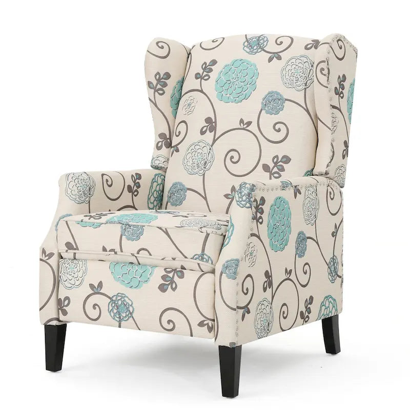 Fauteuil inclinable Wescott Wingback Pushback de Christopher Knight Home