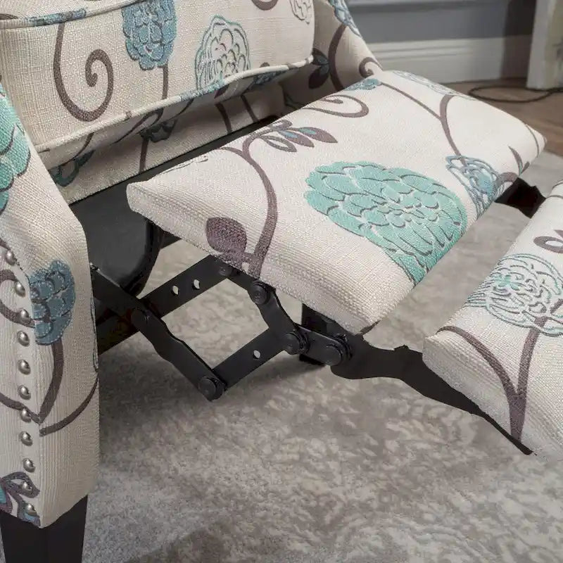 Fauteuil inclinable Wescott Wingback Pushback de Christopher Knight Home