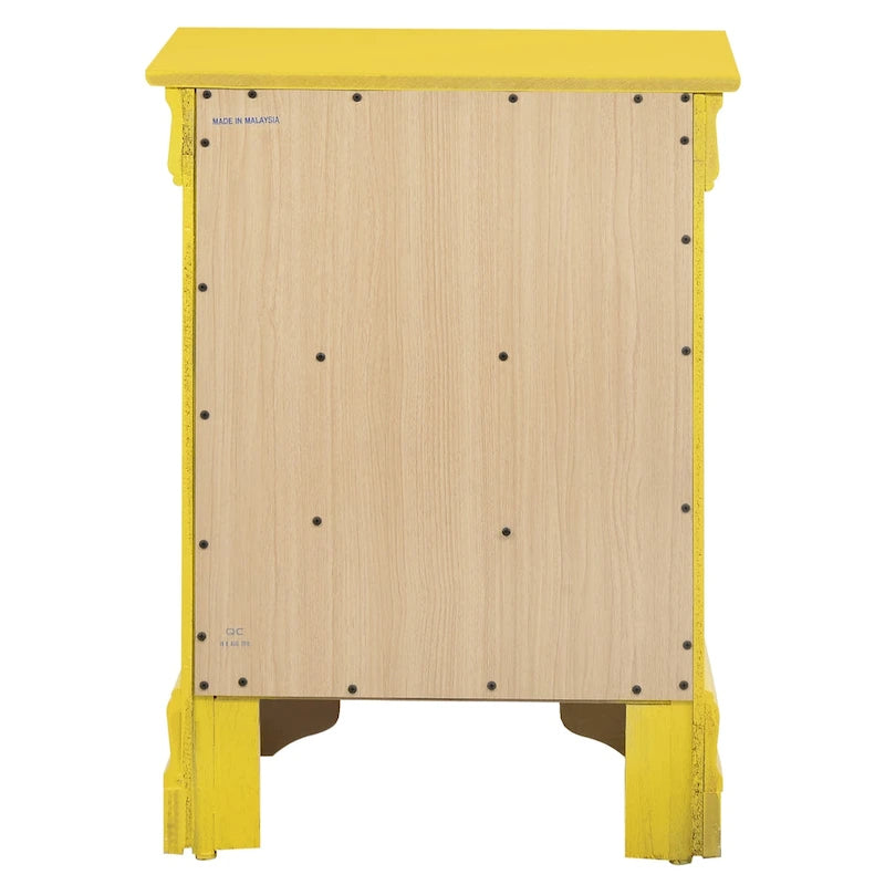 Table de chevet 3 tiroirs Louis Philippe (74 cm H x 53 cm L x 41 cm P)