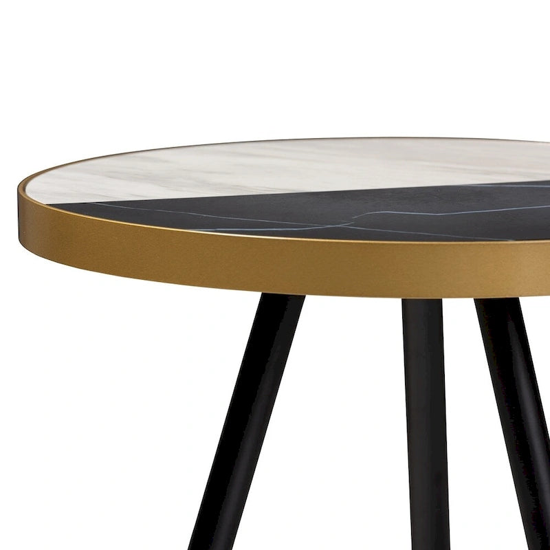 Table d'appoint ronde moderne et contemporaine