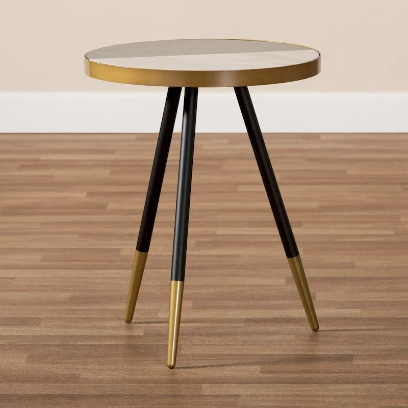Table d'appoint ronde moderne et contemporaine