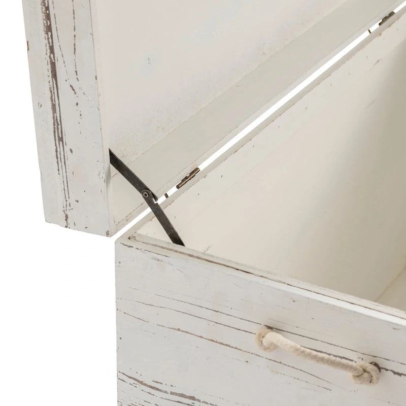 Ensemble de trois malles "Bord de mer" - 28,5x17x19,5, 24,5x14x14,75, 20,75x10,75x11,25