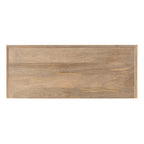 Console en bois sculpté - 36x14x30