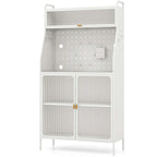 63.5 H Armoire de Cuisine Buffet Organisateur de Garde-Manger Étagère de Boulanger Debout