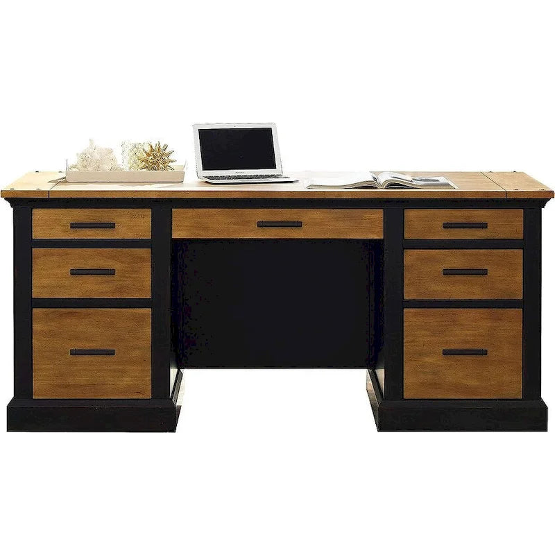 Bureau de direction Toulouse, Table d'écriture, Bureau d'ordinateur, Noir