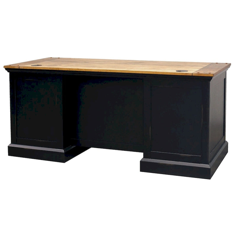 Bureau de direction Toulouse, Table d'écriture, Bureau d'ordinateur, Noir